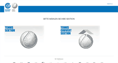 Desktop Screenshot of gc-tennis.ch